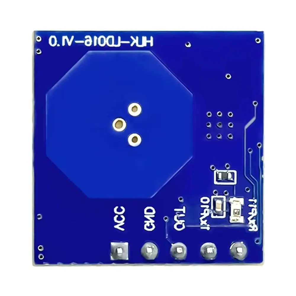 5,8GHz Radarmodule LD016 Bewegungssensor für Menschen 0,1-30m Reichweite Distanz-Zeit-Erkennung Niedrigenergieversorgung 5PIN