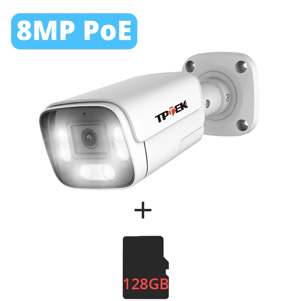 8MP PoE AI Cam 128GB