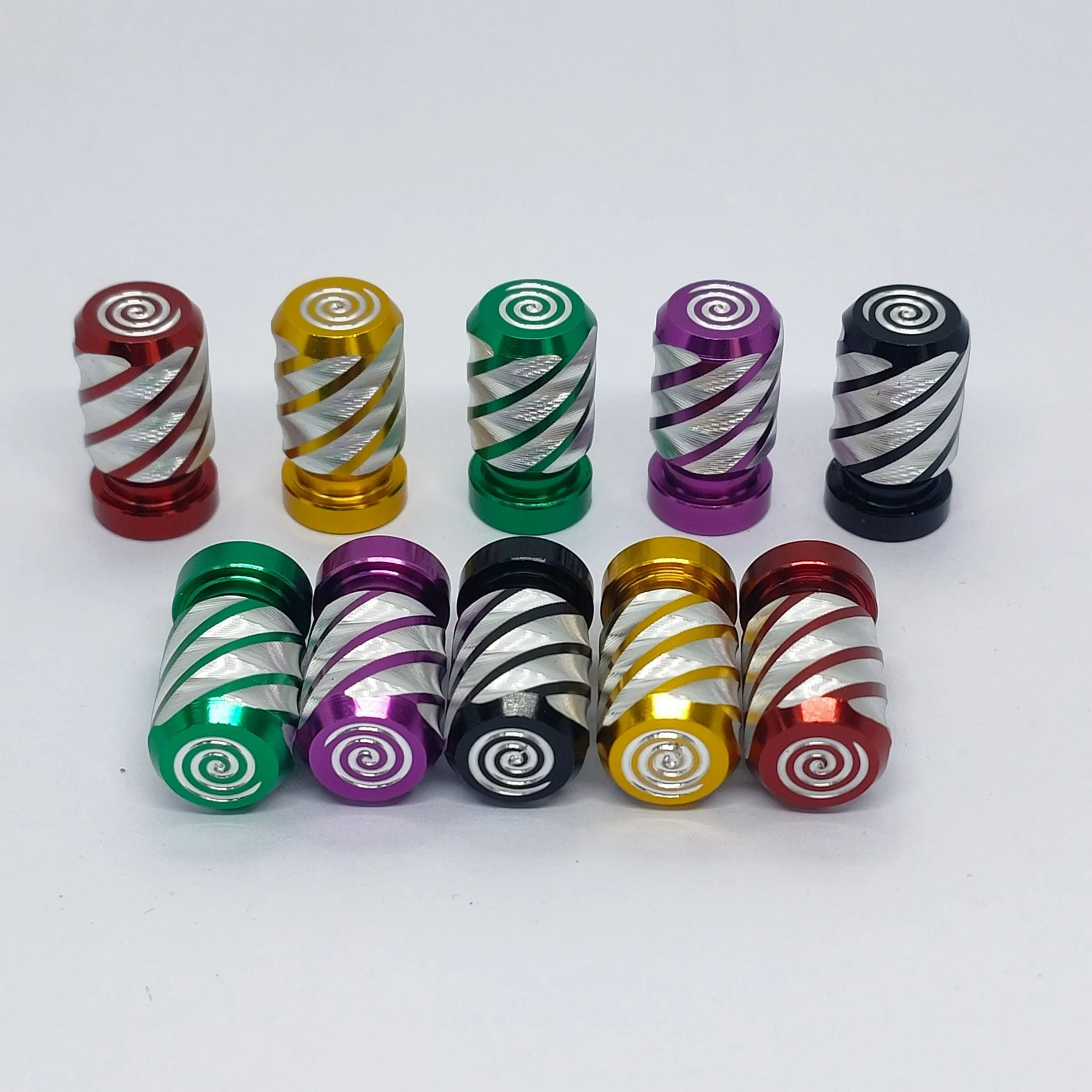 Floral Series Universal Valve Stem Caps - Set of 4, Factory Direct Supply