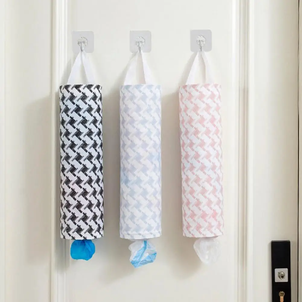 Garbage Bag Organizer Reusable Grocery Bag Holder Large Capacity Save Space Hanging Storage