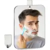 1pcs Acrylic Mirror With Wall Suction Shower Mirror For Man Shaving Women Makeup Portable Travel Bathroom Accessories 1