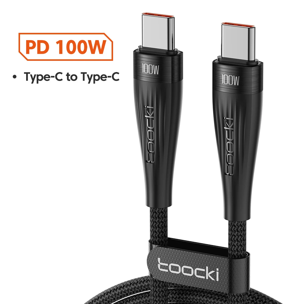 Toocki 240W Fast Charging USB-C to USB-C Cable, 0.25M