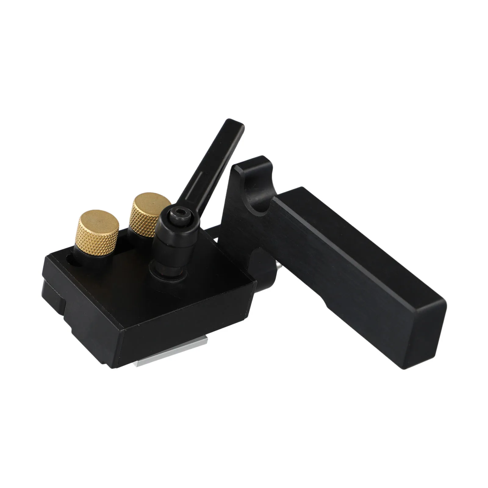 High Precision Woodworking Stop Aluminum Tool Sliding Limiter As Shown Miter Track Stop Woodworking Precision Tool