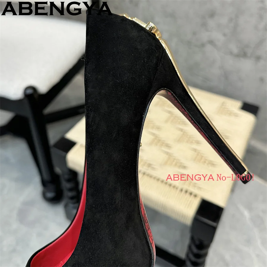 Sexy Open Toe Super Thin High Heel Sandals