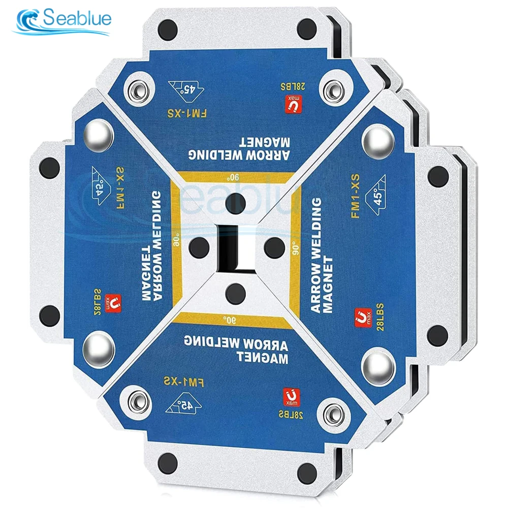 Магнитные держатели для сварки, магнитный держатель со стрелкой для припоя, максимальный угол освещения 28 фунтов, магнитный фиксатор для сварки, позиционер, держатель для магнитных инструментов