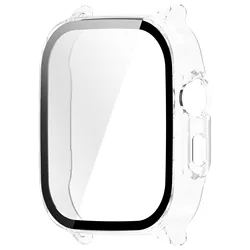 Custodia in Vetro Temperato Premium con Bumper Rigido e Protezione Integrata dello Schermo
