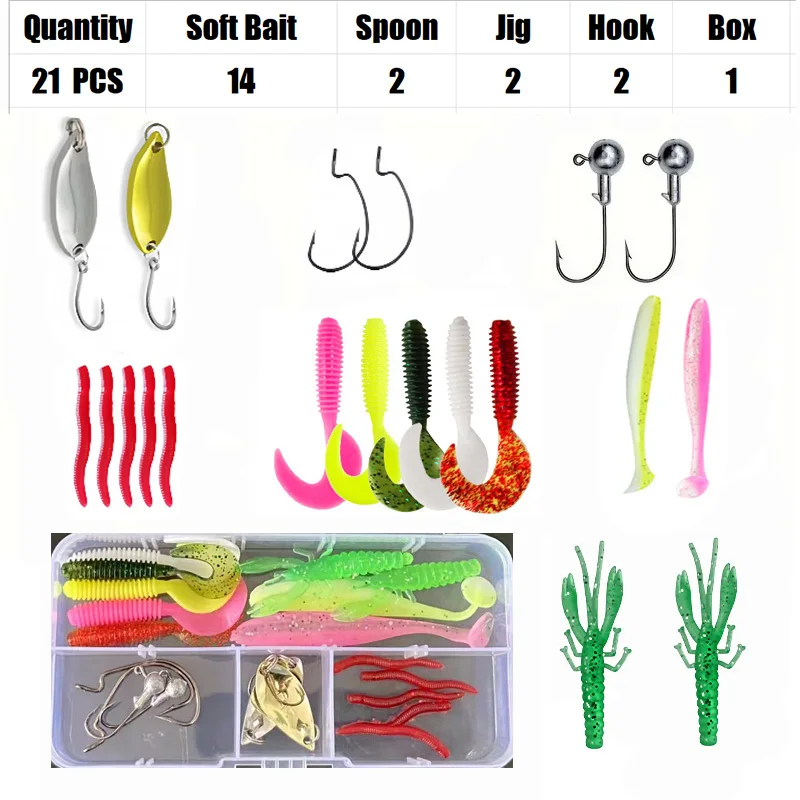 Fishing Lure Set Mixed VIB Lure Kit 4