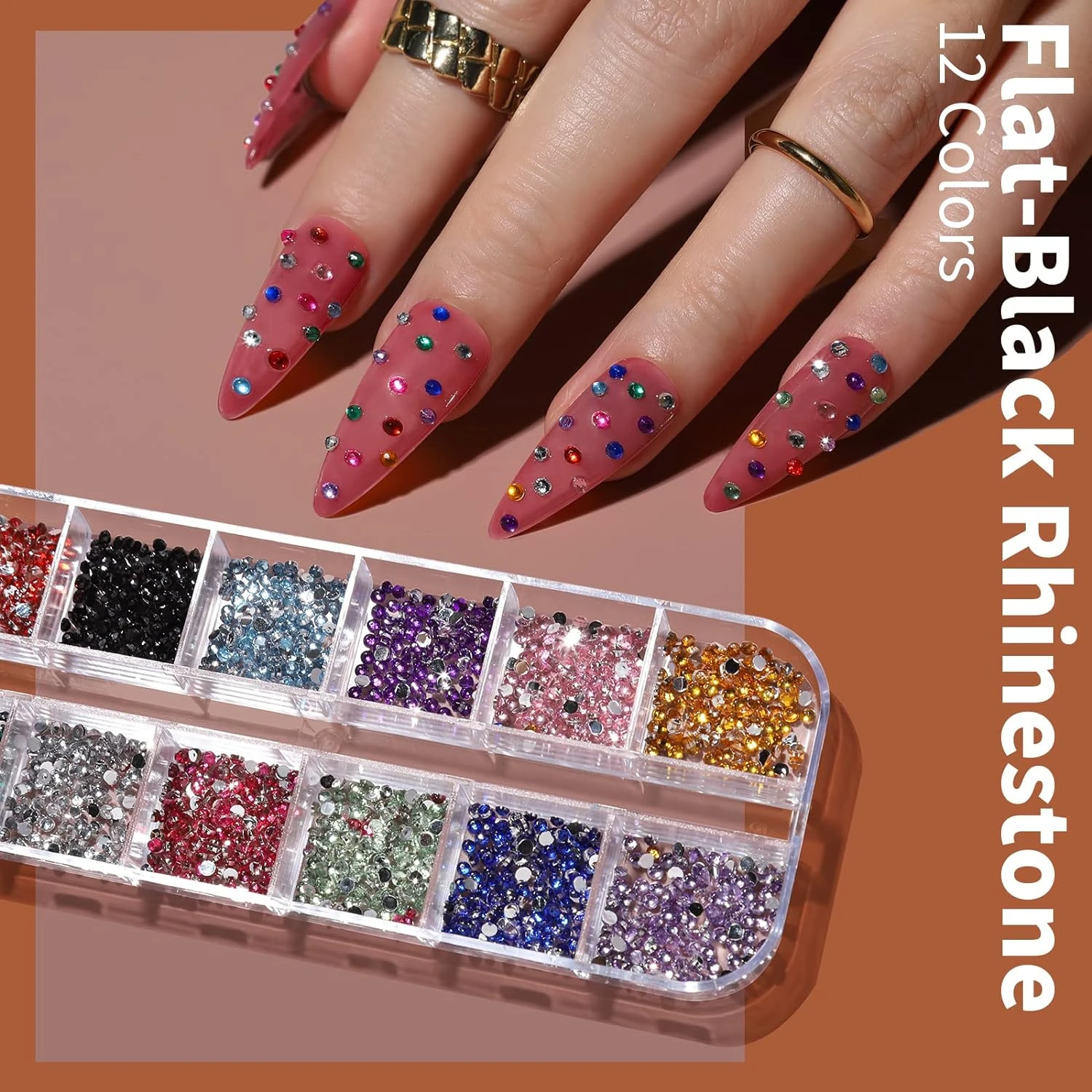 Transform your look today with this luxurious, deluxe nail art kit. Elevate your nail game with high-quality supplies for stunni