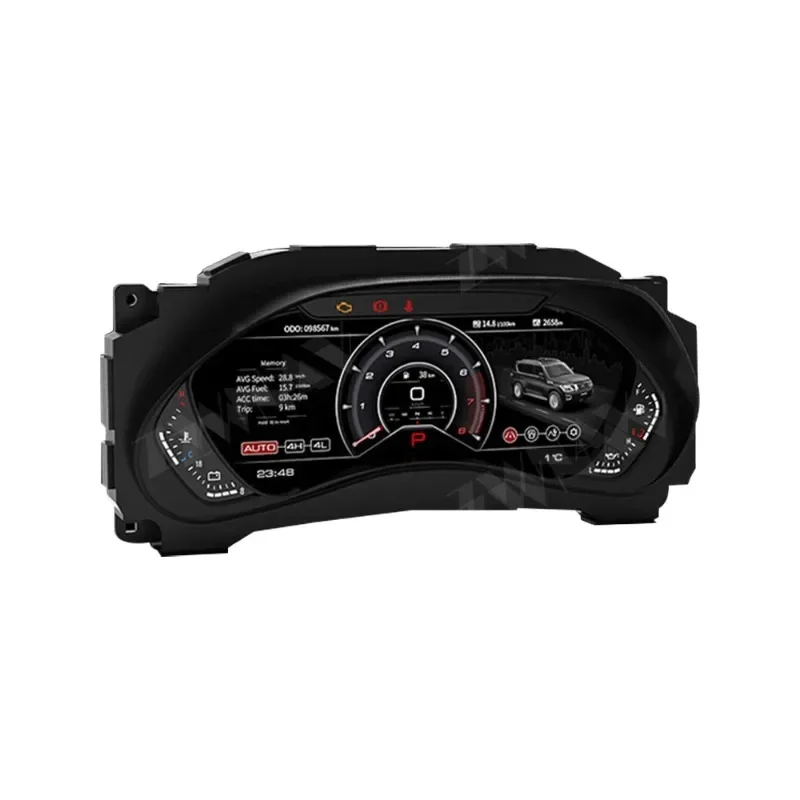 

Dashboard LCD Digital Cluster Virtual Cockpit Instrument Panel for Nissan Patrol Y62 2010-2023 Multifunctional Speedometer