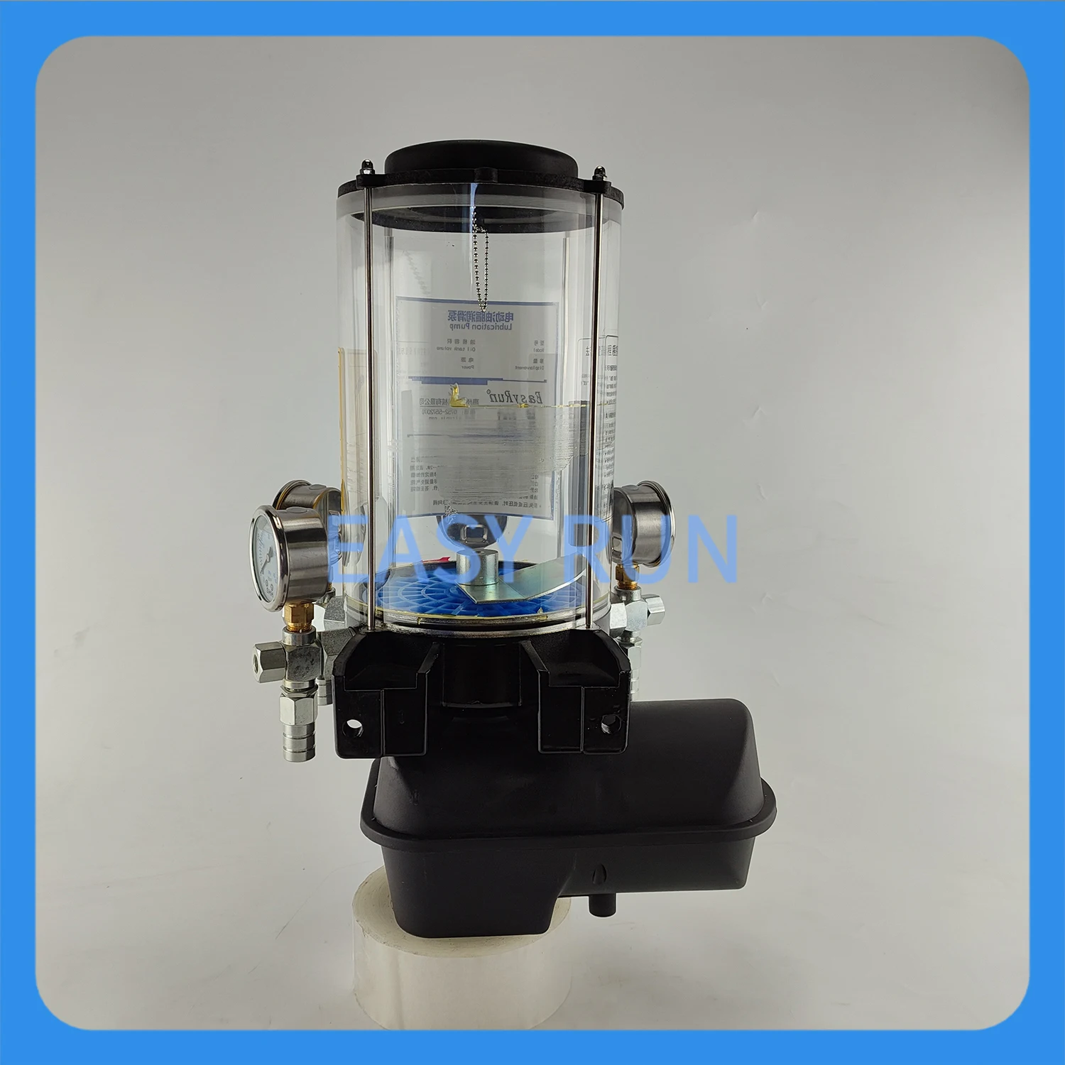 4 Liters Automatic Grease Pump Electric Grease Pump Punch Press 4 Points