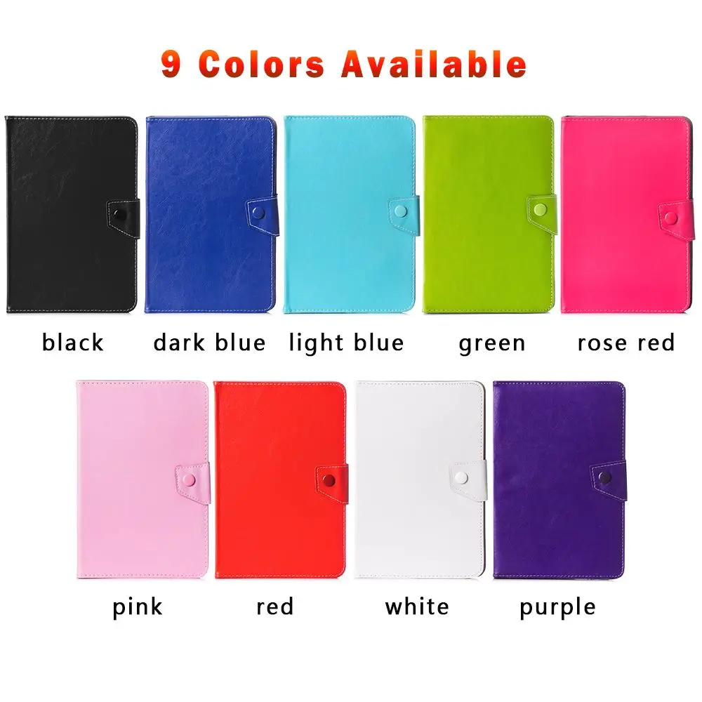 Colorful Shockproof Universal Protective Flip Stand Tablet Case