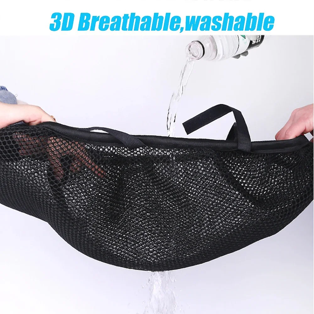 Motorcycle Accessories Seat Cushion Cover Anti-Slip Mesh Fabric Protector For PIAGGIO MP3 300 MP3 500