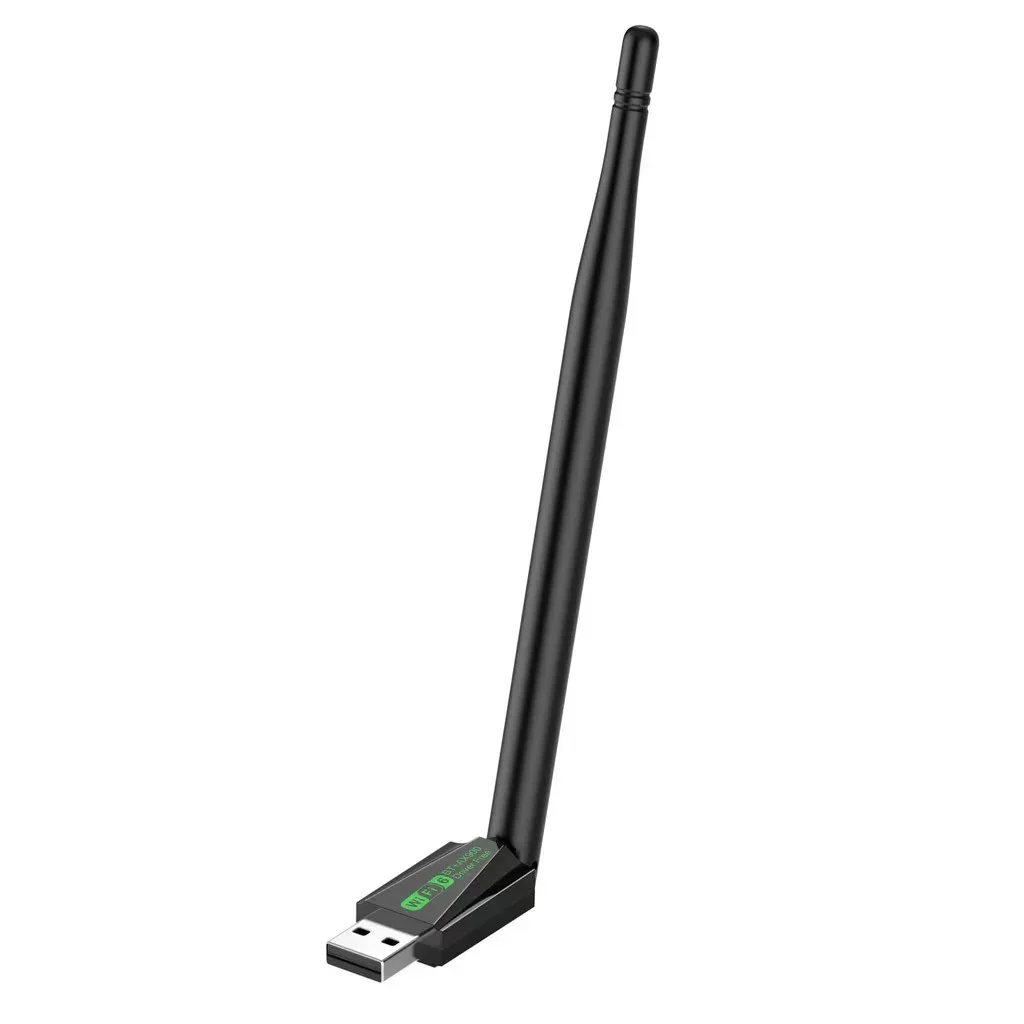 WiFi 6 USB 어댑터 900Mbps 블루투스 5.4 AX900 USB 동글 무선 네트워크 카드 듀얼 밴드 2.4G 5G 이더넷 수신기 무료 드라이버
