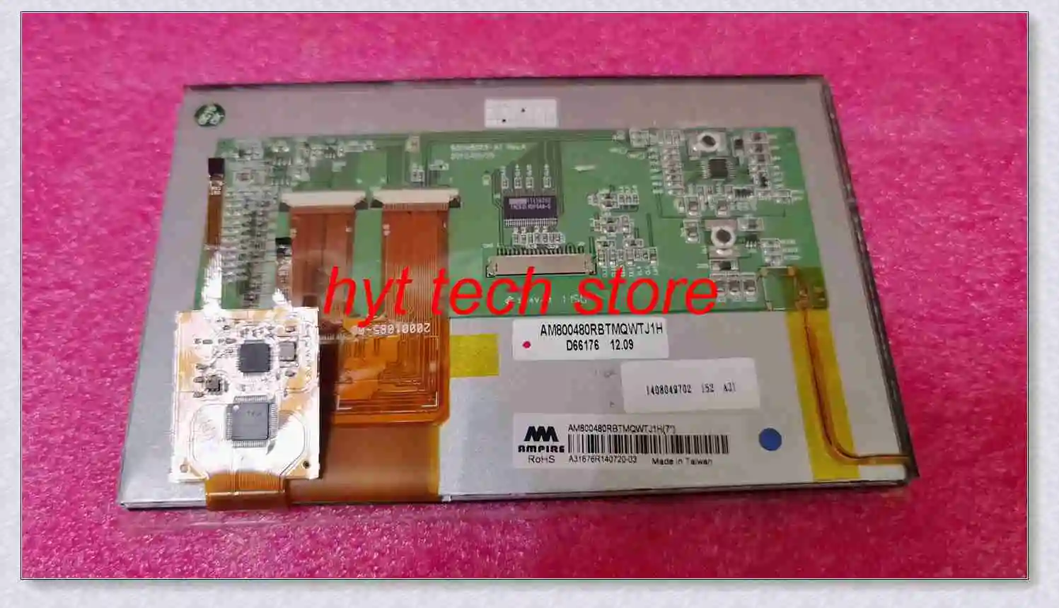 

Supply AM800480RBTMQWTJ1H AM800480RHTMQWJ1H-A Original 7.0 inch Crystal color LCD,100% tested work before shipment