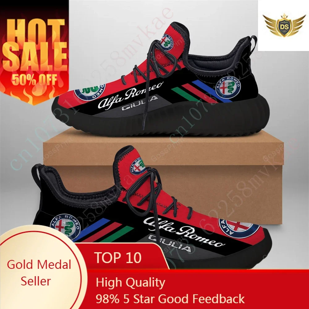 

Alfa Romeo Shoes High Quality Unisex Tennis Big Size Casual Male Sneakers Lightweight Comfortable Sneakers Sports Shoes For Men