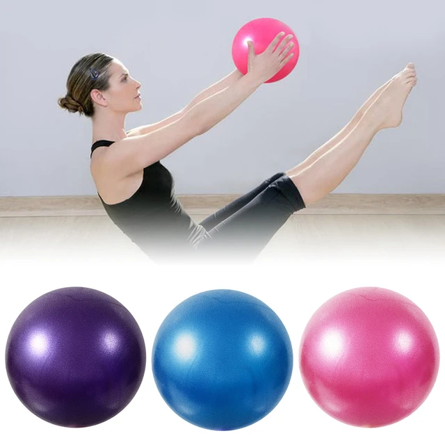 Pelota de Pilates pequeña de 20cm para entrenamiento de Yoga, 2 piezas,  para terapia física, mejora