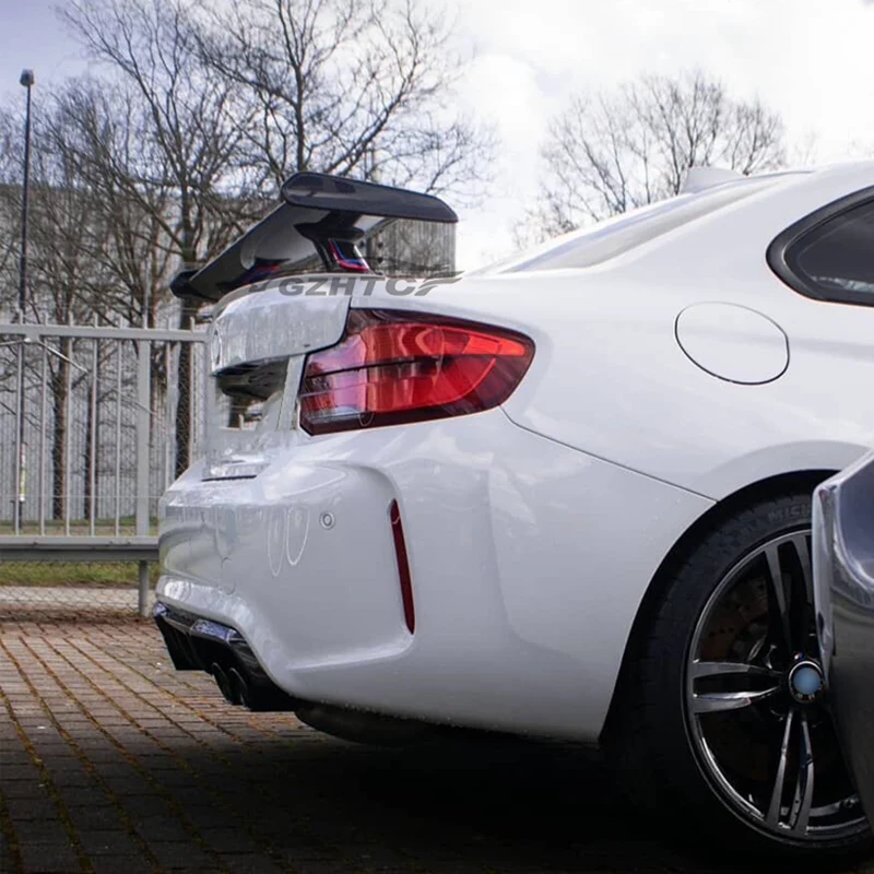 

M2 Style Rear Spoiler Wing Back Tail For Sedan Exterior Body Kit Decoration Carbon Fiber Racing Car Tuning Accessories