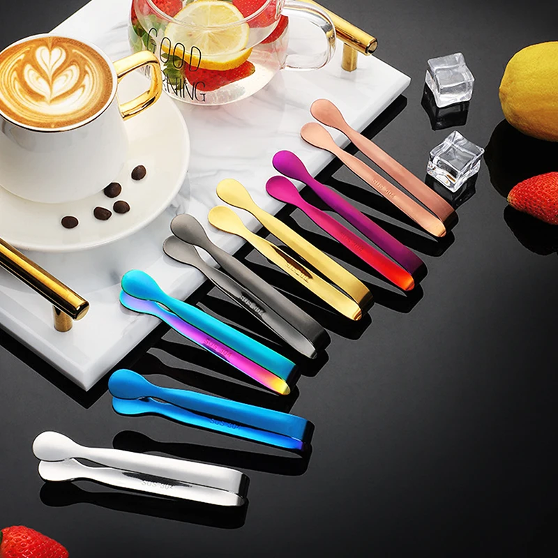 

Ледяные кубики из нержавеющей стали, зажимы, круглая головка, для сахара, еды, аксессуары для кухни, барная посуда