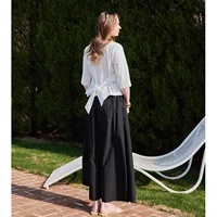 T-shirt enveloppant pour femme AP SS26, vêtements décontractés pour femme, 2 couleurs disponibles, style ample 2