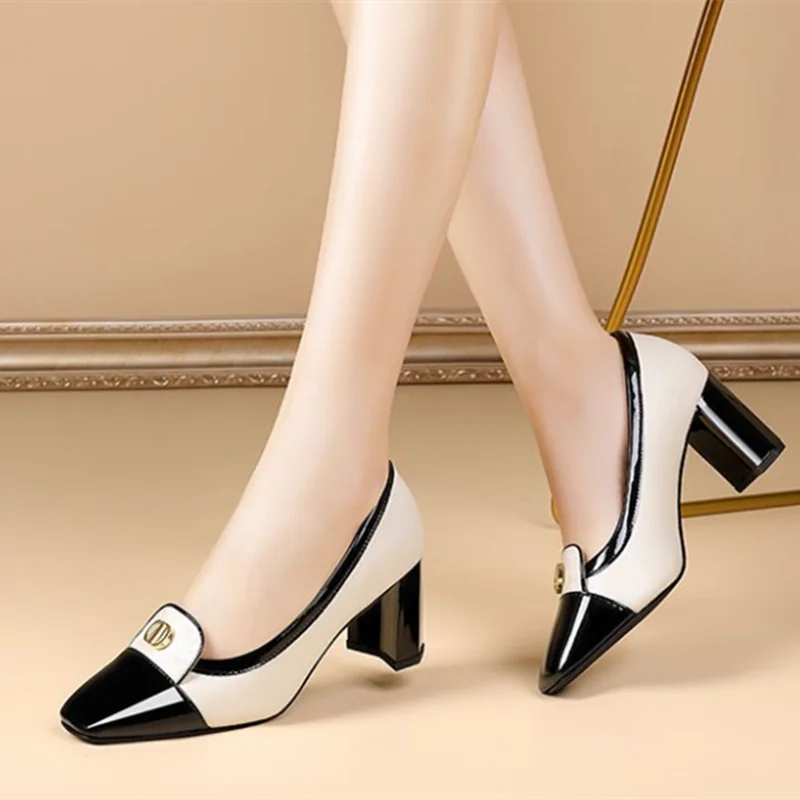 Scarpe da donna classiche di alta qualit� primavera ed estate scarpe  eleganti europee con tacco alto Zapatos Lady Fashion Sweet Office Work  Pumps B46 - AliExpress