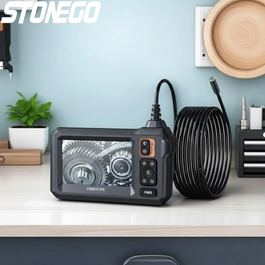 1080P HD WiFi 내시경 43인치 화면 1m 5m 10m 케이블 옵션 듀얼 헤드 2600mAh 자동 검사 및 배관 검사용