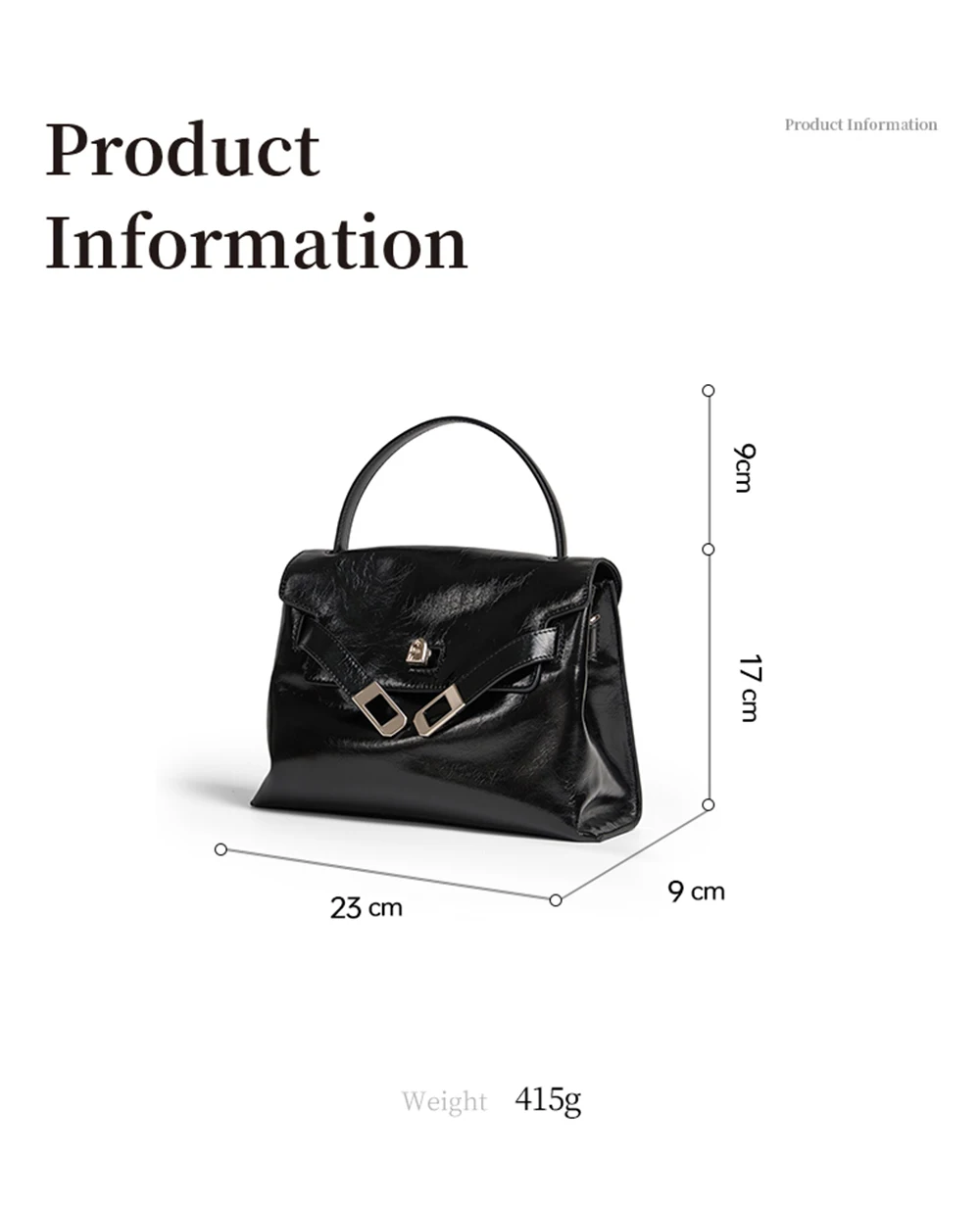 Microfiber synthetic leather tote, handheld view