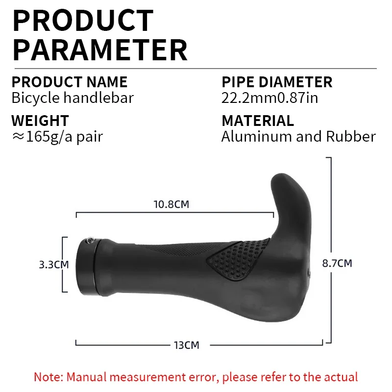 MTB Bike Handlebar Grips Shockproof Comfortable