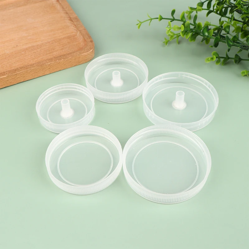 10Pcs/set Diameter 53/63/70mm Tissue Culture Bottle Cap Resistant Fungus Bottle Airtight Cap Breathable Special Cap Culture Caps 2