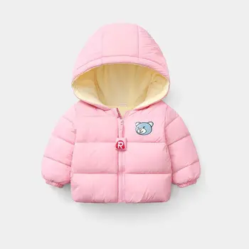 2022 Boys Jackets Children Hooded Outerwear Girls Warm Jacket Children Clothing Baby Outerwear Fashion Kids Zipper Coat Jacket 3