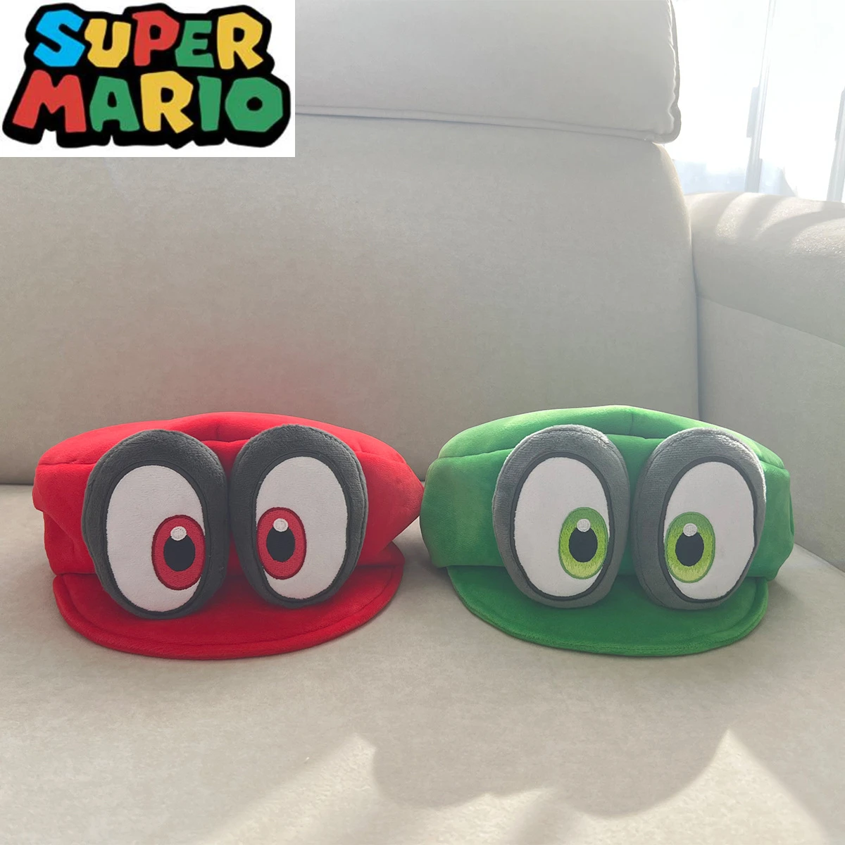 Gioco Super Mario Luigi Bros Odyssey Cappello Cosplay Idraulico Anime Mario Cappello Da Sole Festa Di Halloween Berretti Di Peluche Accessori Prop Gio