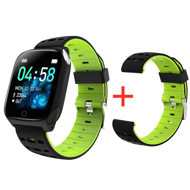 New F16 Smart Bracelet ECG+PPG Pedometer Alarm clock Smart Watch Men Heart Rate Blood Pressure Waterproof Smart Wristband/band 