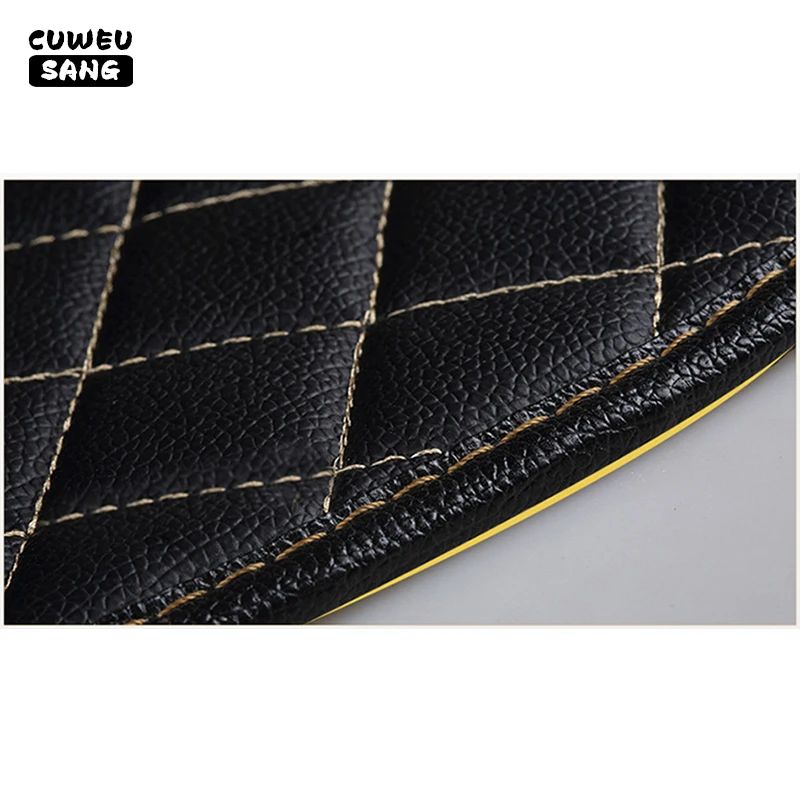 CUWEUSANG Custom Car Floor Mats For VW Touareg Auto Carpets Foot Coche Accessorie 6