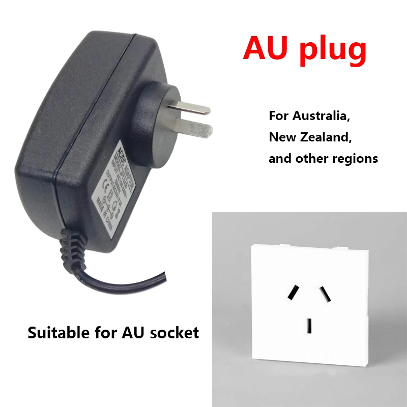 Alimentatore 12V 0.5A 6W Con 8 Punte Intercambiabili – Adattatore AC/DC Universale 100-240V, Cavo 1.8m, Certificato CE, Per Router, Luci E Piccoli Dispositivi - 2