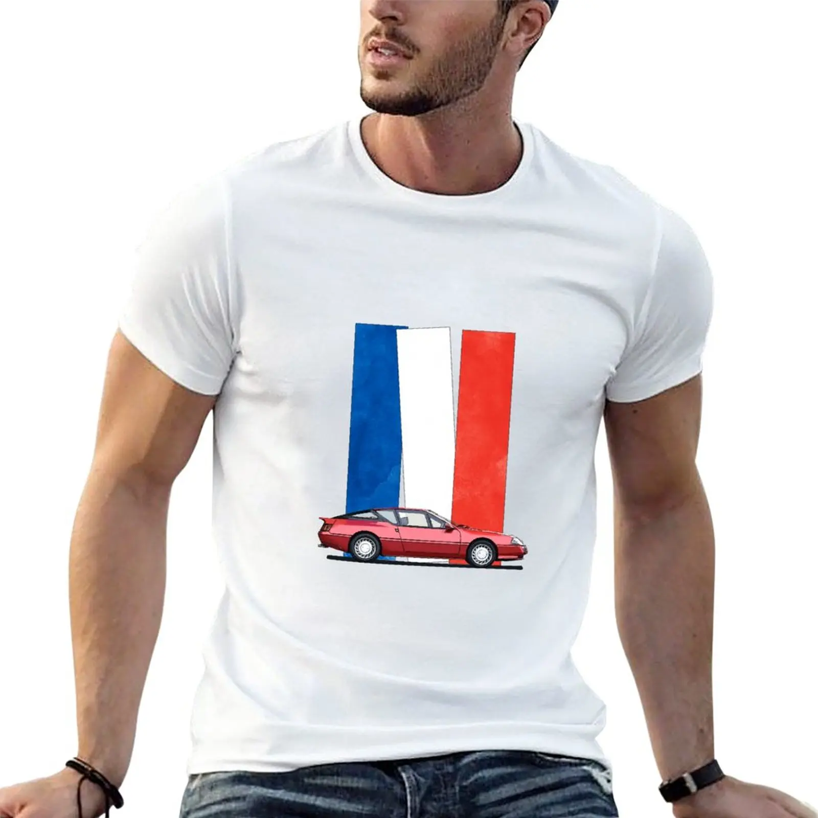 

New Alpine GTA V6 Turbo T-Shirt Short sleeve Short sleeve tee t shirts for men pack