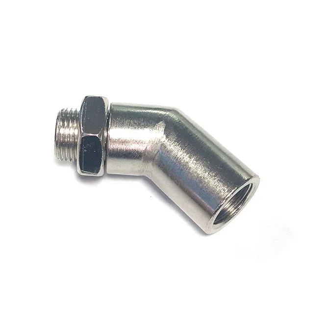 Automobile modification exhaust pipe oxygen sensor connector 45 degree /135 degree extension connector 6