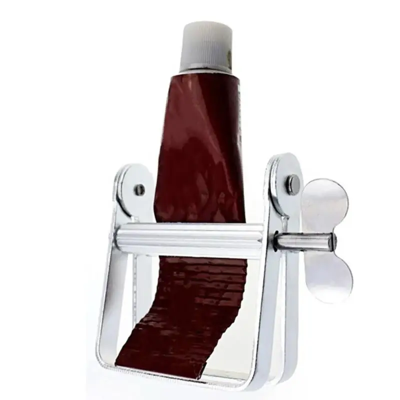 High Quality Metal Wringer Roller Rotate Dispenser for Ointments Cosmetics Bathroom Accessories  Paint Tube Squeezer 4