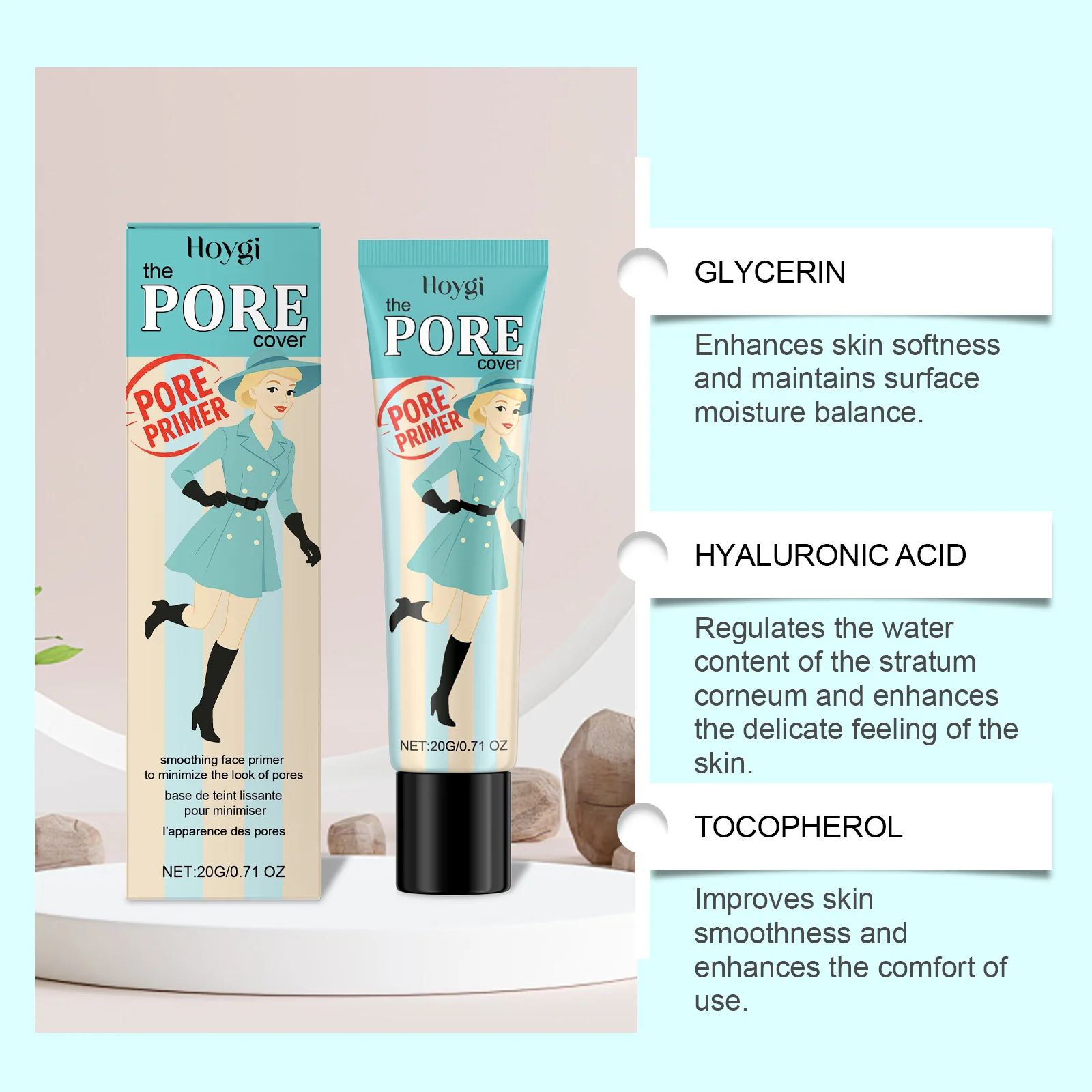 Hydrating Makeup Primer: Moisturizing SkinBrightening, Tinted Moisturizer, Concealing, Clear & Hydrating Base Se3847f676c24450b9aaaadf9e43fce0fN