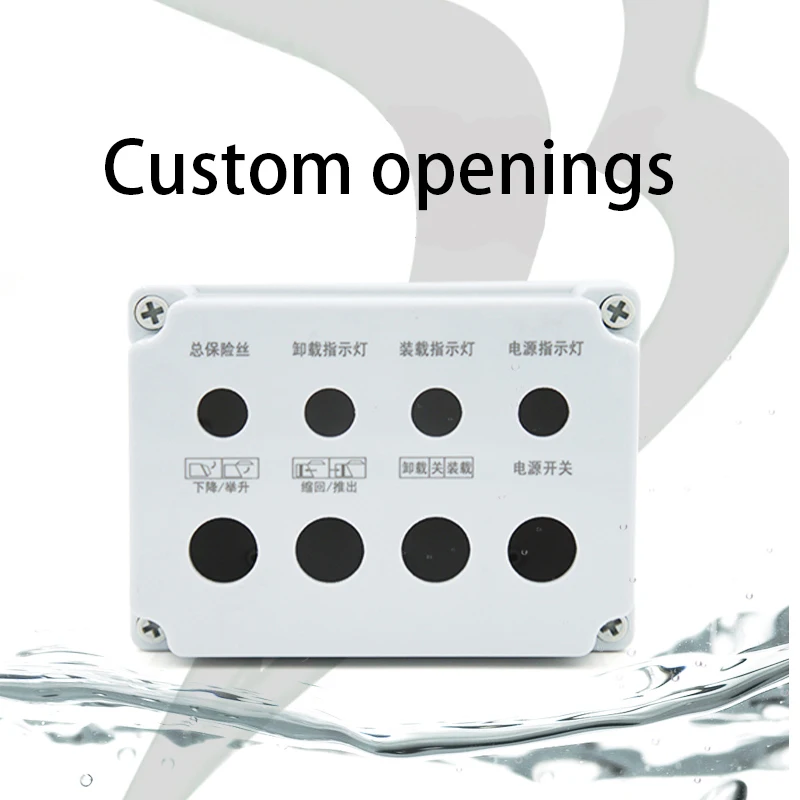 AGtype Waterproof Outdoor Enclosure Plastic Electronic Project Case Instrument Electrical Box electronic enclosure case