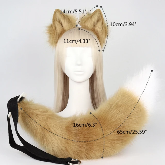Diademas Orejas De Gato - Pack De 2 Piezas, Colores Rosa Y Blanco, Suave Poliéster, Para Disfraces, Cosplay Y Fiestas