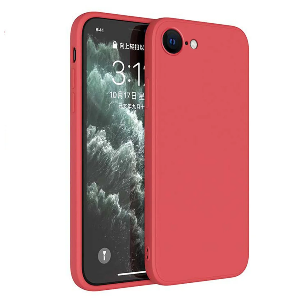 Premium Liquid Silicone Shockproof Protective Phone Case - Durable and Stylish Cover