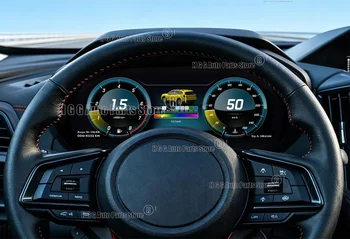 Panel de Instrumentos Digital LCD para Subaru Forester 2019-2024, Sistema Linux, Velocímetro 1