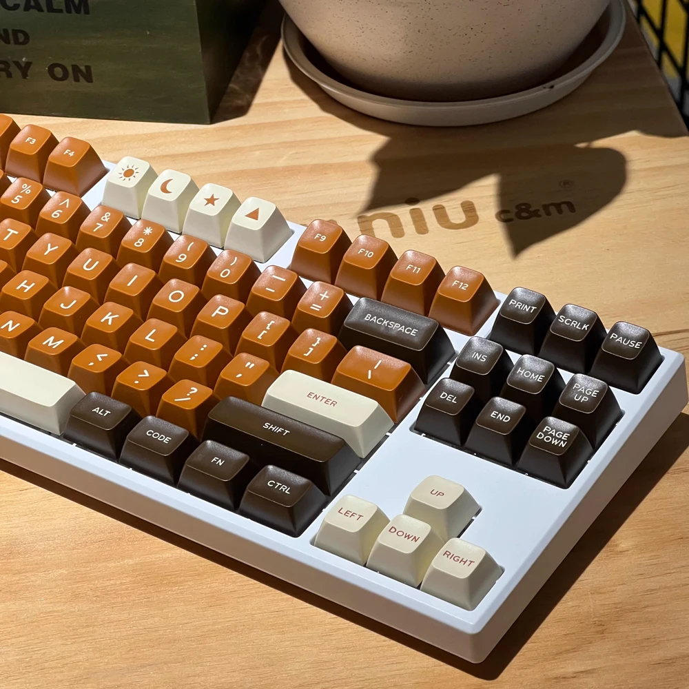 Treat your keyboard to the exquisite Chocolate Keycaps SA Profile ABS GMK Inspired - 104/108 Keys. Shop at Rockatship.