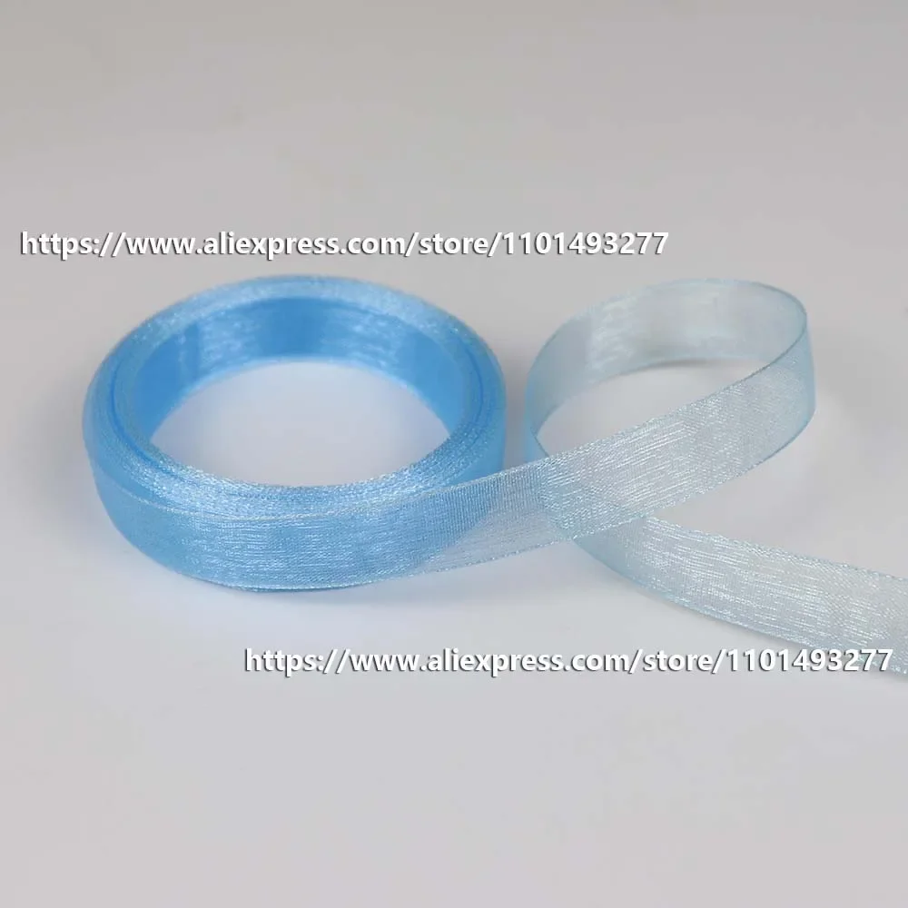 5 Yards Organza Ribbon for Gift Wrapping and Crafting