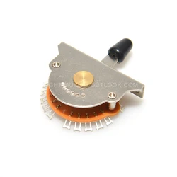 Multi-Way Electric Guitar Switch with Tips and Screws - Premium Guitar Accessory (5 Way-12 legs)