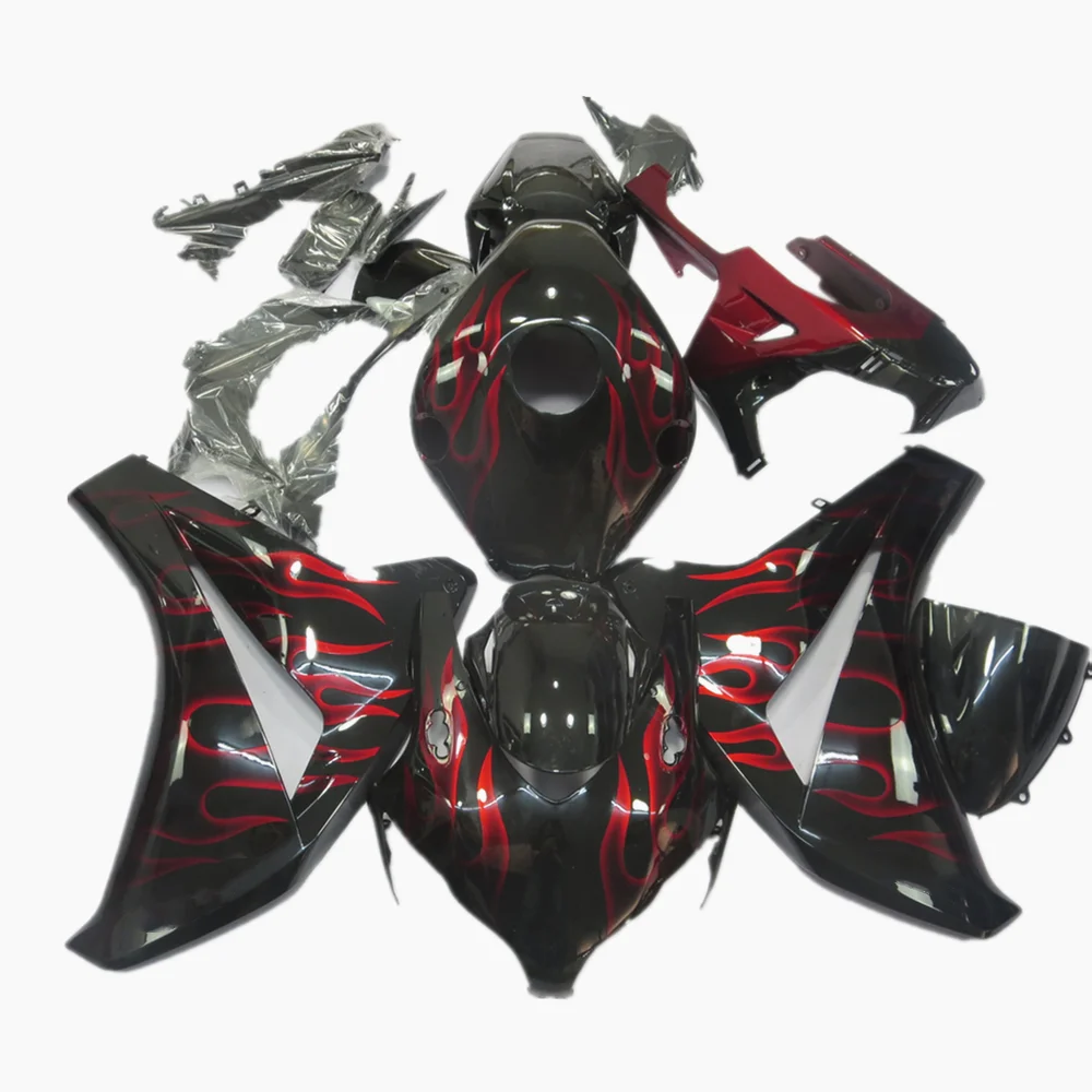 

Red Flame ABS Injection Motorcycle Fairing Kit for Honda CBR1000RR 2008-2011 CBR 1000 RR 09 10