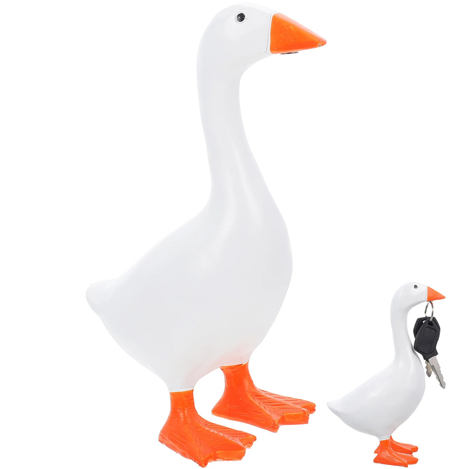 

Resin Figurine Design Key Storage Holder Home Tabletop Decor Ornament