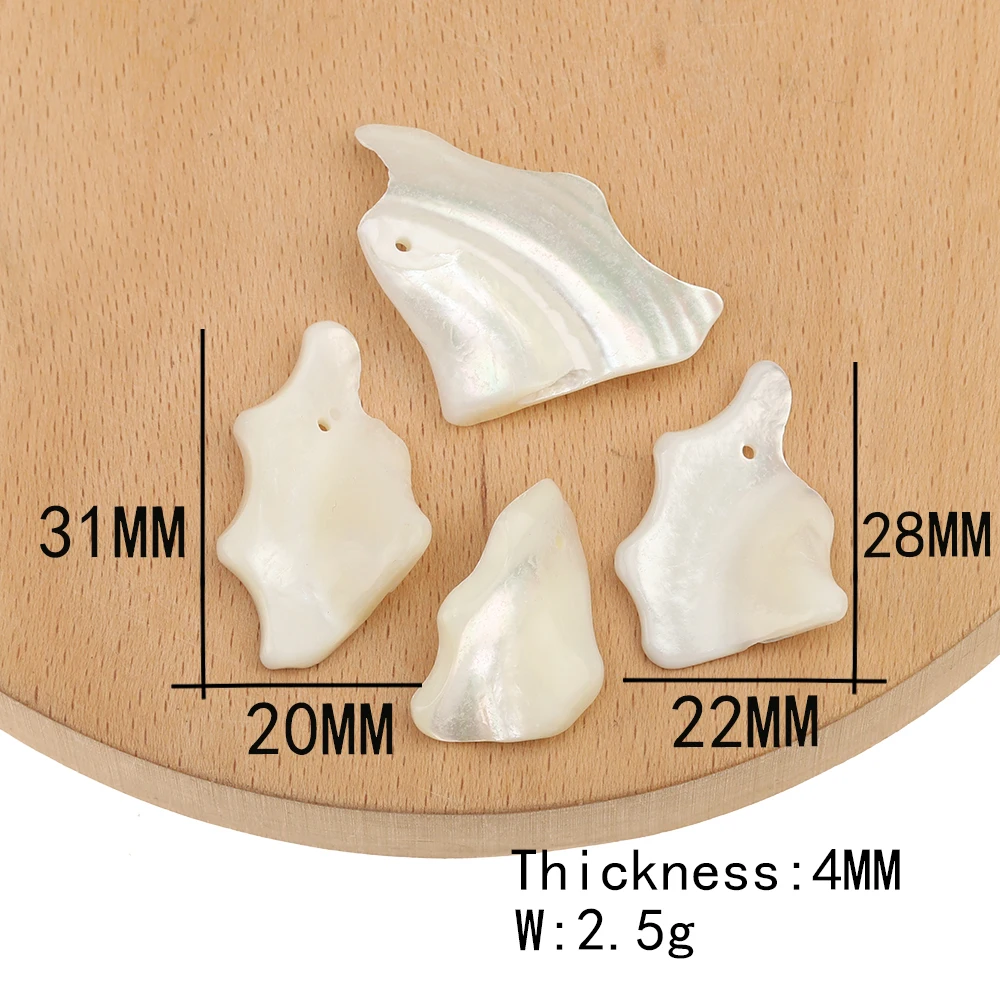 Cordial Design 100Pcs Earrings Accessories/Irregular Shape/DIY Charms/Natural Shell/Jewelry Findings & Components/Hand Made 5 Cordial Design 100Pcs Earrings Accessories/Irregular Shape/DIY Charms/Natural Shell/Jewelry Findings & Components/Hand Made - cordial