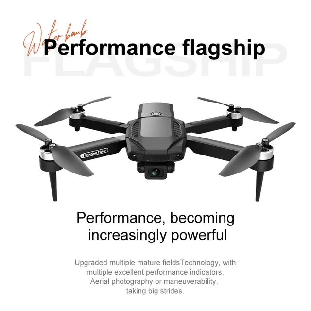 F198 Mini Drone Brushless Optical Flow Positioning Dual Camera Remote Control FPV Dron Foldable Aircraft Quadcopter RC Toys 4