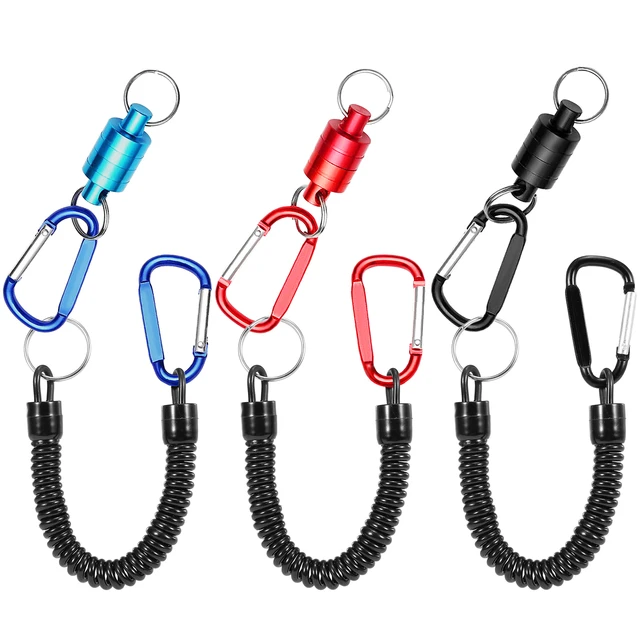 Fly Fishing Magnetic Net Release Holder Fishing Lanyard Magnetic Keeper  Magnet Clip Landing Net Connector - AliExpress