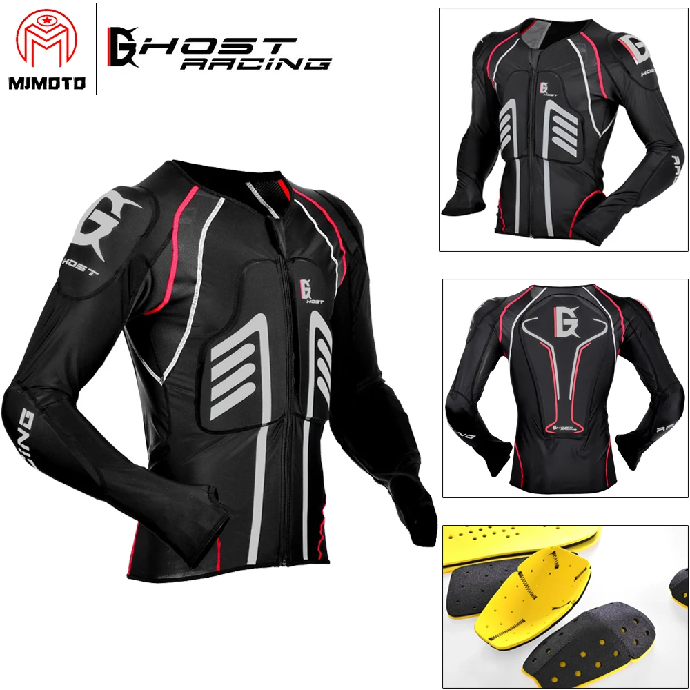 Motorcycle Full Body Armor Jackets Breathable Motocross Racing Anti